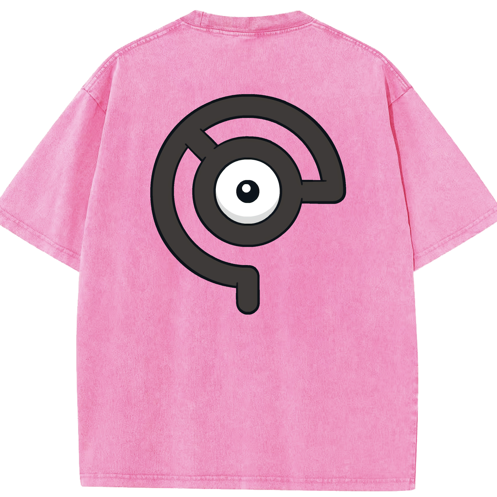 （画像用） ポケットモンスター Pokémon 綿100% ヴィンテージ風 半袖Tシャツ（背面プリント）